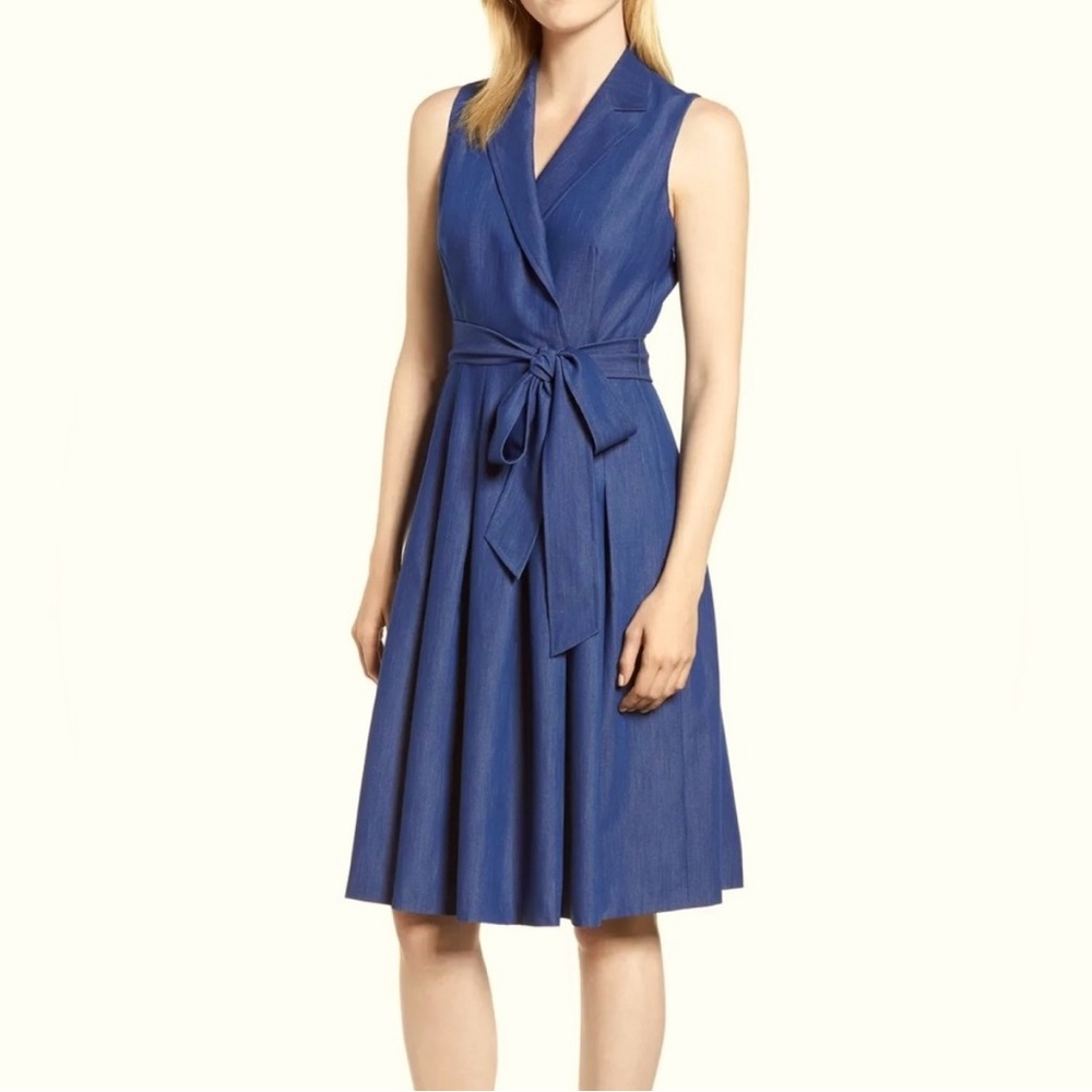 Tommy Hilfiger Women’s Chambray Wrap Dress, size 12